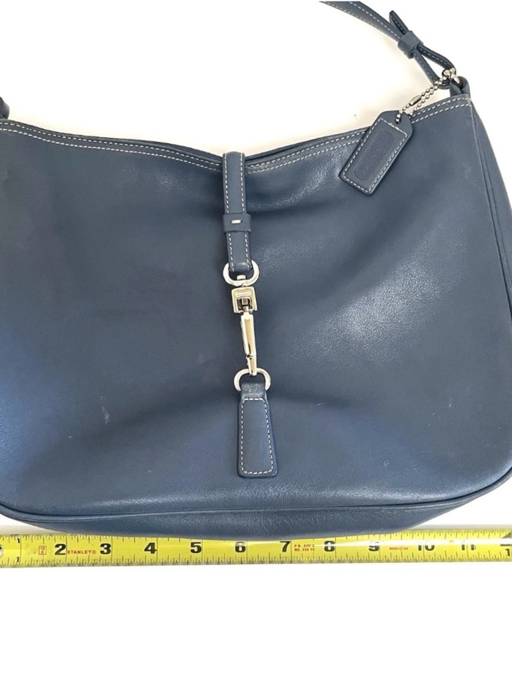 Vintage COACH Hamptons
7778 Hobo Clip Blue - Picture 10 of 14